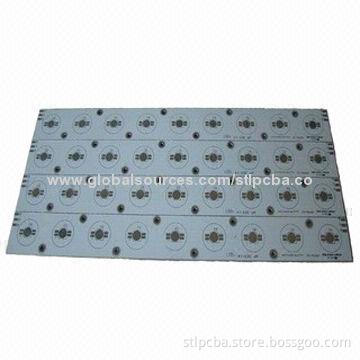 Aluminum PCB for LED Light Assembly with Immersion Gold, Cheap PCB Prototype, Reliable Quality